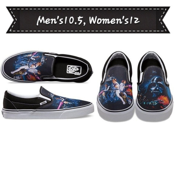 Vans Other - Vans X Star Wars A New Hope Slip On Sneakers